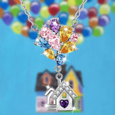 Love House Moonstone Necklace